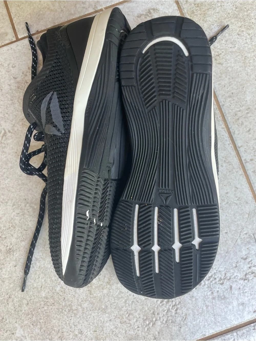 Reebok CrossFit Nano Training Shoes Black Women’s Size 8.5